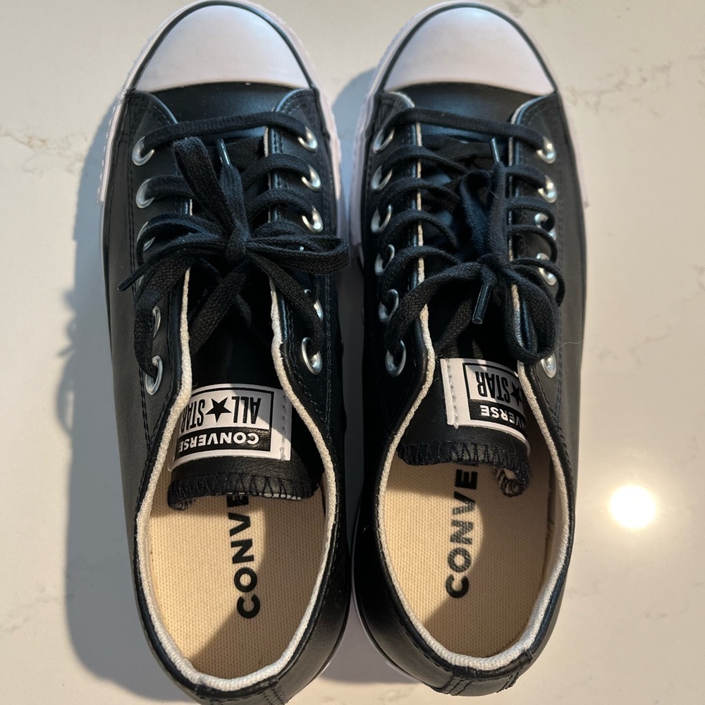 New Converse Chuck Taylor Platform Leather